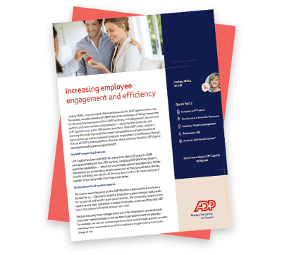 'Increasing employee engagement and efficiency' case study